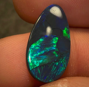 4.3cts - “Heritage Collection” Lightning Ridge Solid Black Opal - Opal Whisperers