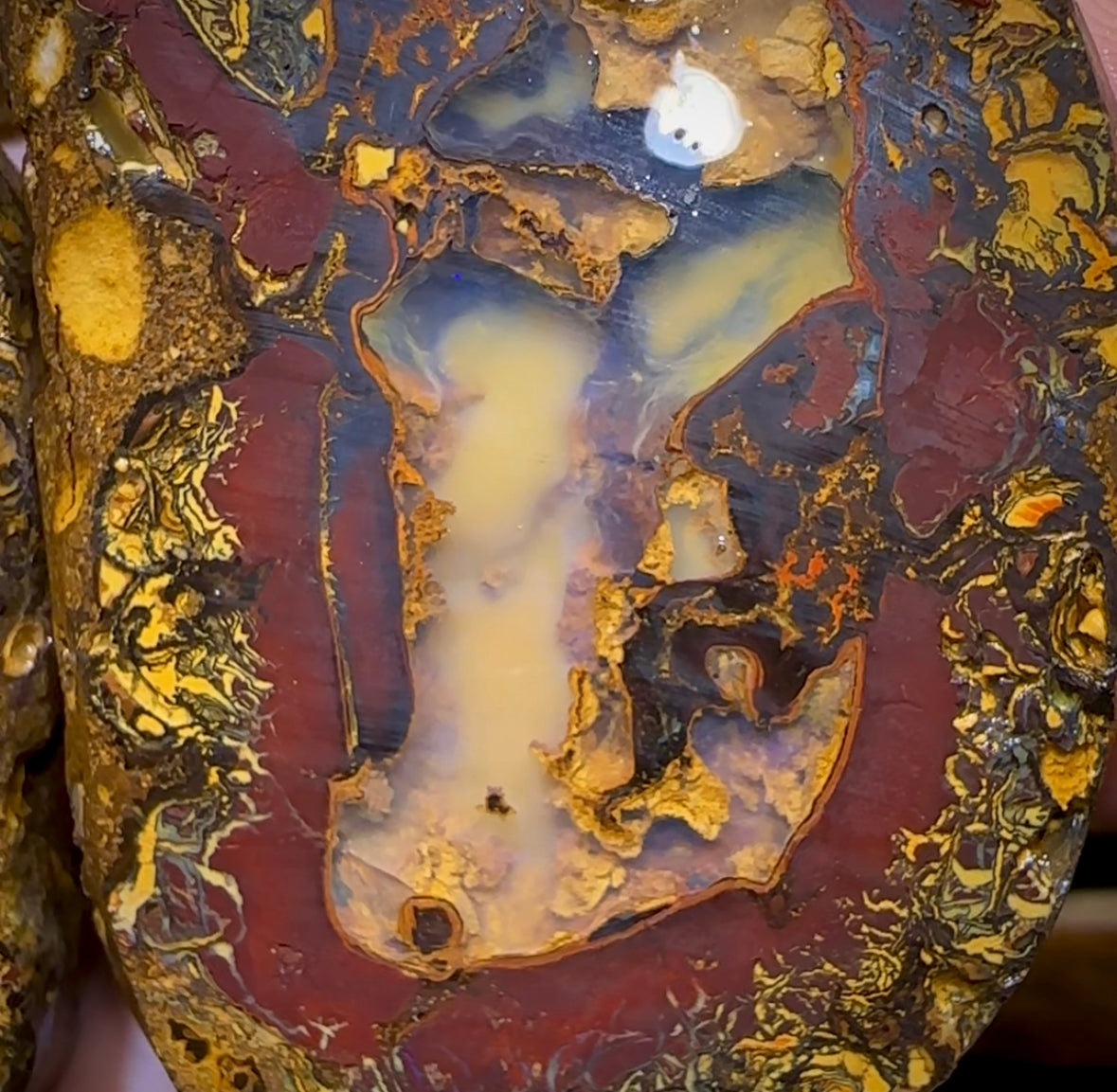 194.6g - Wonderful Yowah Nut Rough Specimen Pair. Australian Boulder Opal - Opal Whisperers