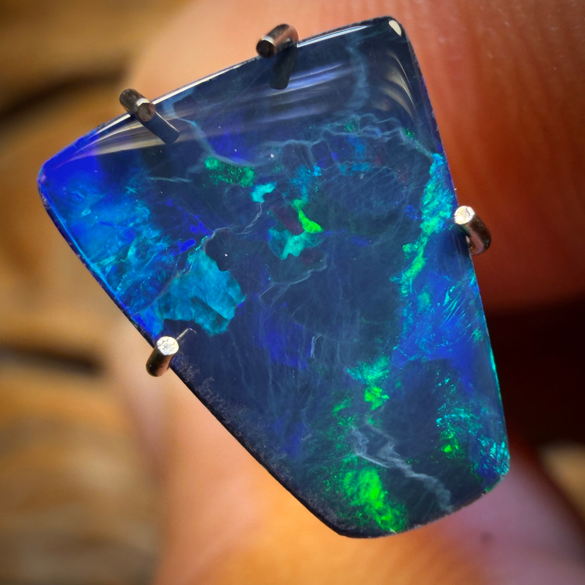 1.6cts - Lightning Ridge Opal Doublet Old School 30+ Yr