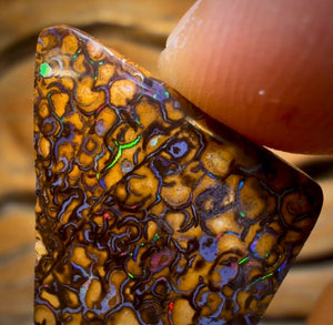 14.3cts - Tan Tribal Australian Boulder Opal from Yowah