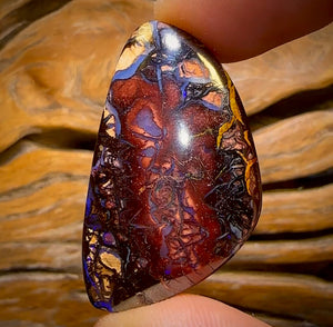 63.3cts - Tribal Queensland Boulder Opal from Yowah Double Sided