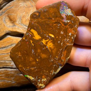 331.3cts - Queensland Boulder Opal Rough Rub from Yowah