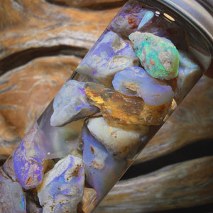 112.9cts - Lightning Ridge Opal Vial