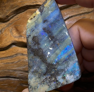 231.4cts - Large Australian Boulder Seam Opal - Opal Whisperers