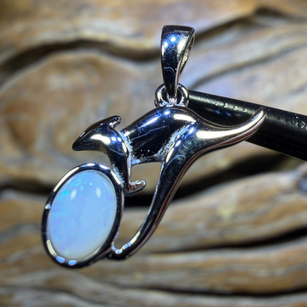 Sterling Silver - WHOLESALE 10 PIECE PENDANT PARCEL. South Australian Solid Opal Jewellery