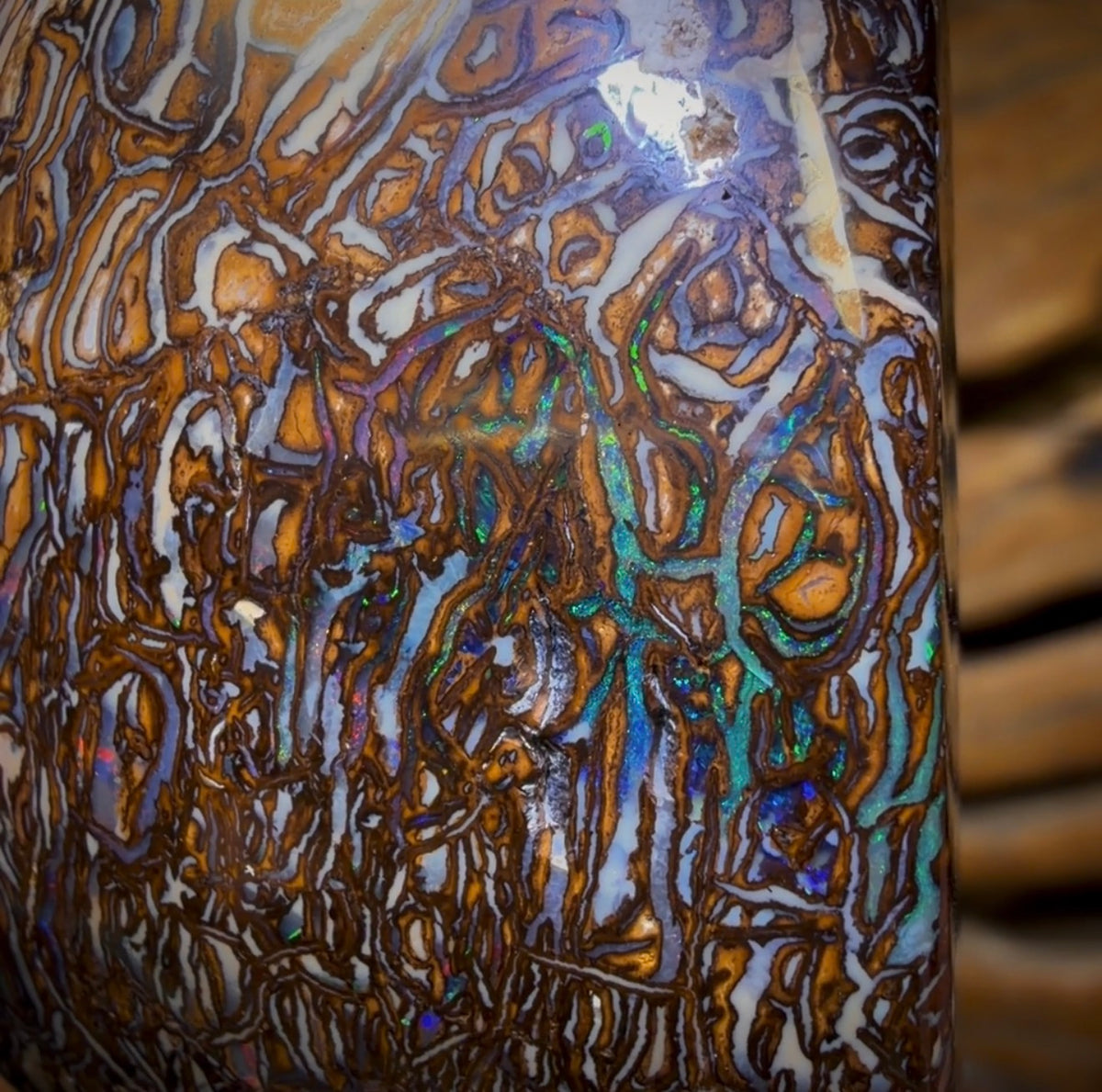 269.9cts - Huge Artistic Tribal Australian Boulder Opal from Yowah