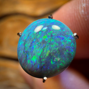 Top Banging Black 2.6cts - Black Opal from Lightning Ridge