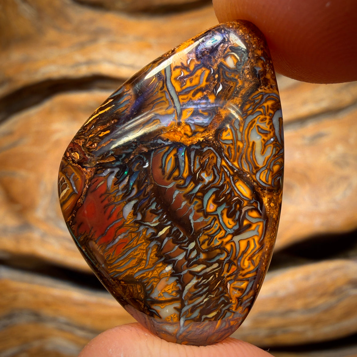 35cts - Tribal Yowah Nut Opal. Australian Opal
