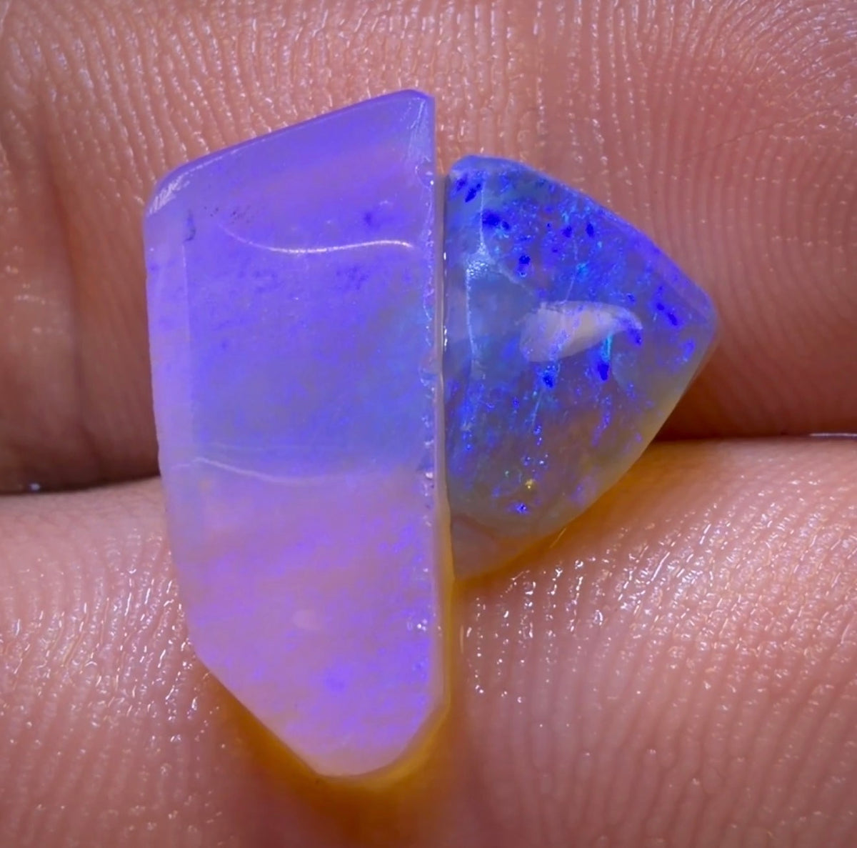 Auction Fall-Through = Your Gain! 🔥 Now More Than 50% Off RRP 🚨 9.5cts - 2x Lightning Ridge Crystal Opal Rubs