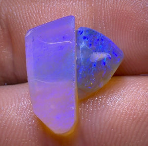 Auction Fall-Through = Your Gain! 🔥 Now More Than 50% Off RRP 🚨 9.5cts - 2x Lightning Ridge Crystal Opal Rubs