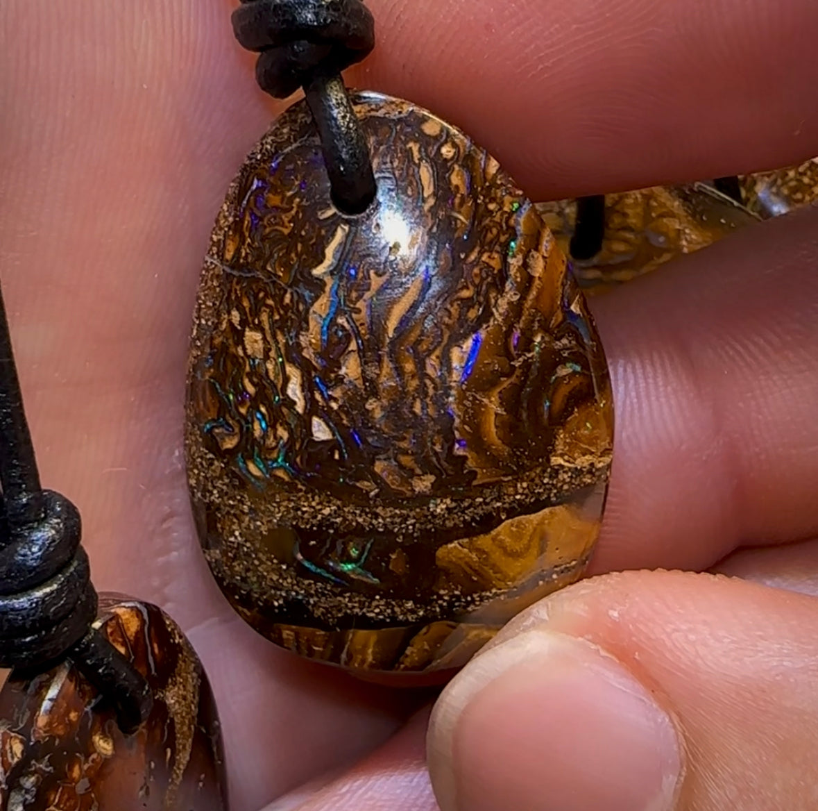 10x Drilled Yowah Boulder Opals. Bulk Wholesale Dealers Package - Opal Whisperers