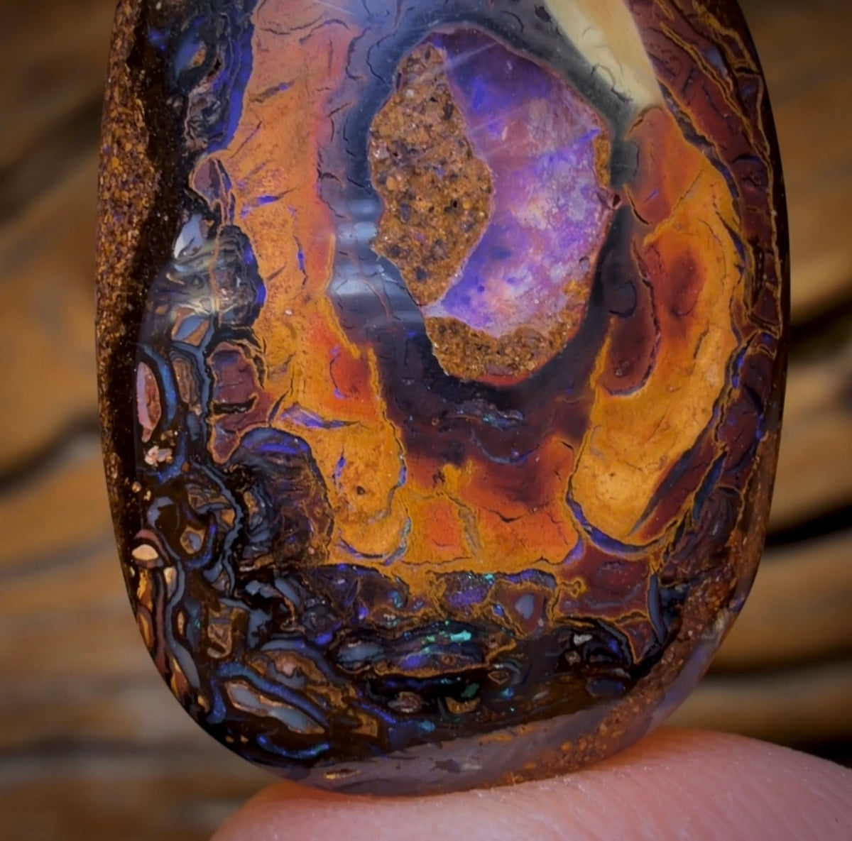 42.6cts - Yowah Nut Kernel Opal. Australian Boulder Opal