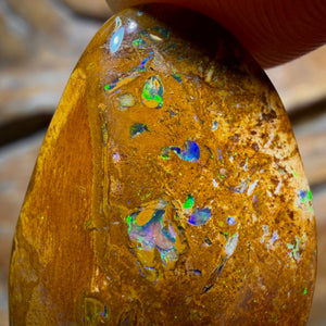 Wild Card! 30.3cts - Tribal Yowah Nut Opal. Australian Opal