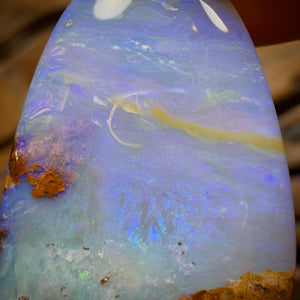 34.1cts - Wood Fossil Replacement Boulder Opal from Yowah