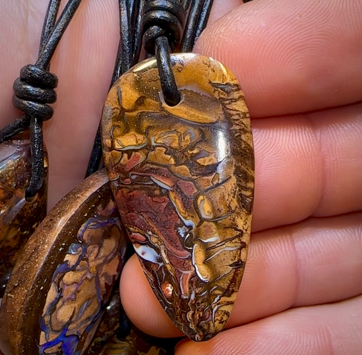 10x Drilled Yowah Boulder Opals. Bulk Wholesale Dealers Package BARGAIN - Opal Whisperers