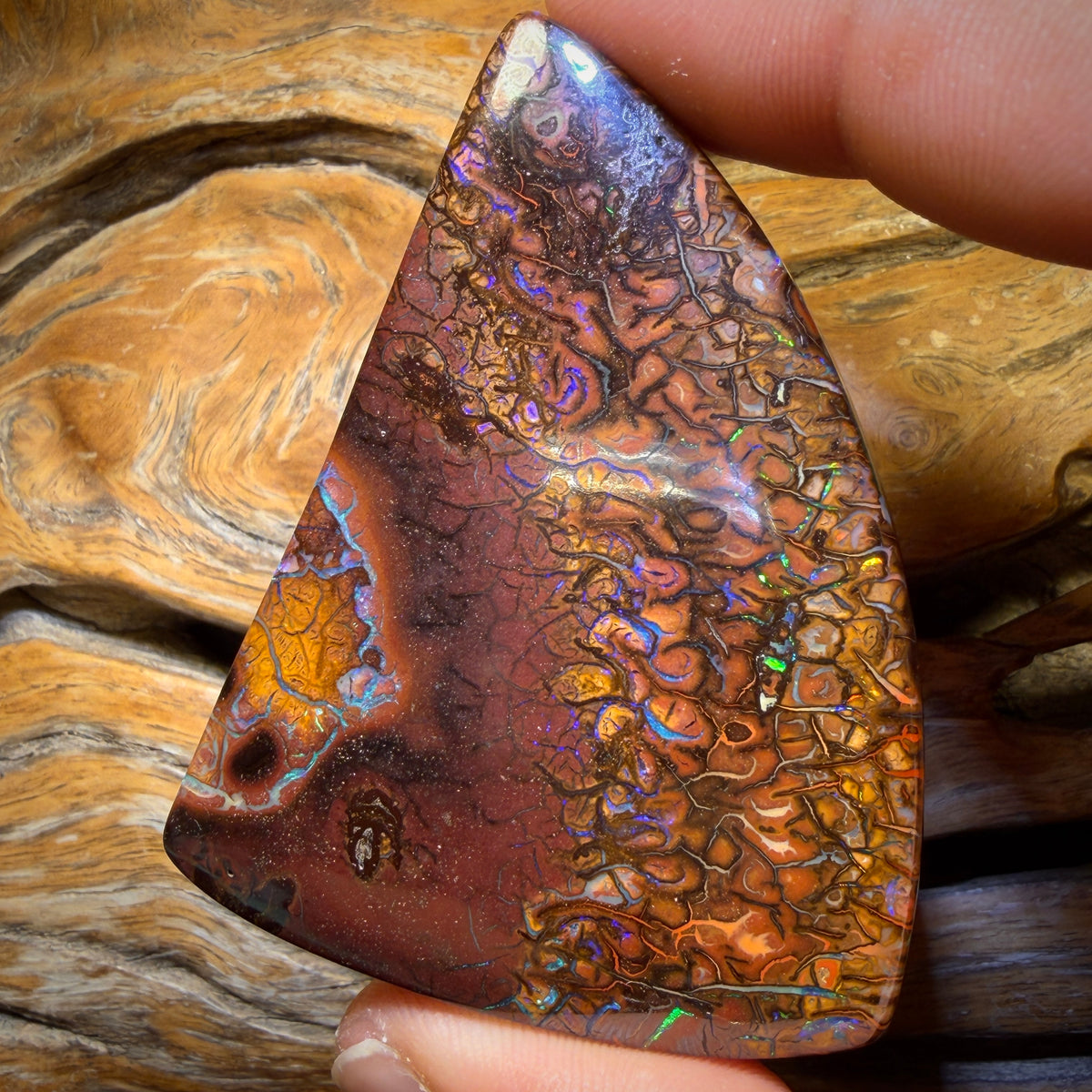 375cts - Huge Tribal Yowah Nut Opal. Double Sided!