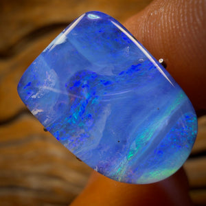 8.3cts - Awesome Waterscape Queensland Boulder Seam Opal