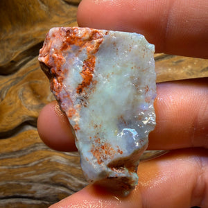 Bargain Card! 57.7cts - Lightning Ridge Dark Opal Rough Piece