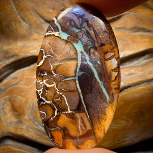 38.1cts - Tribal Yowah Nut Opal. Australian Opal