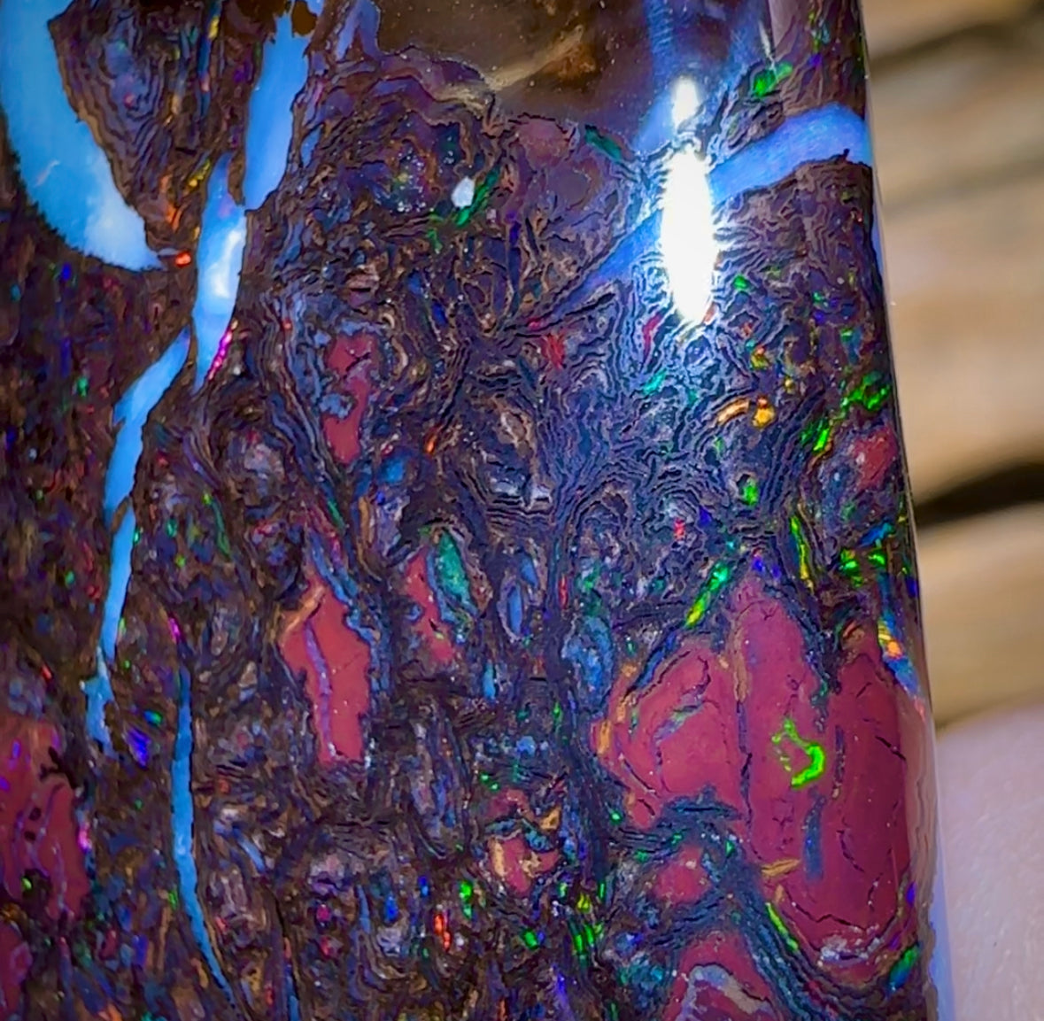 96.4cts - Tribal Koroit Nut Opal. Australian Opal - Opal Whisperers