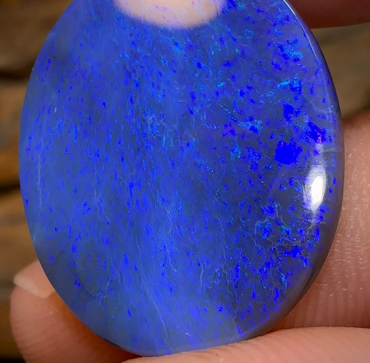14.6cts - Australian Black Opal from Lightning Ridge. Heritage Collection - Opal Whisperers