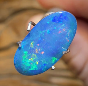 1.6cts - Australian Queensland Boulder Opal Doublet - Opal Whisperers