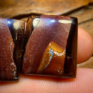 Wild card! 48.1cts - Queensland Boulder Opal Pair from Yowah