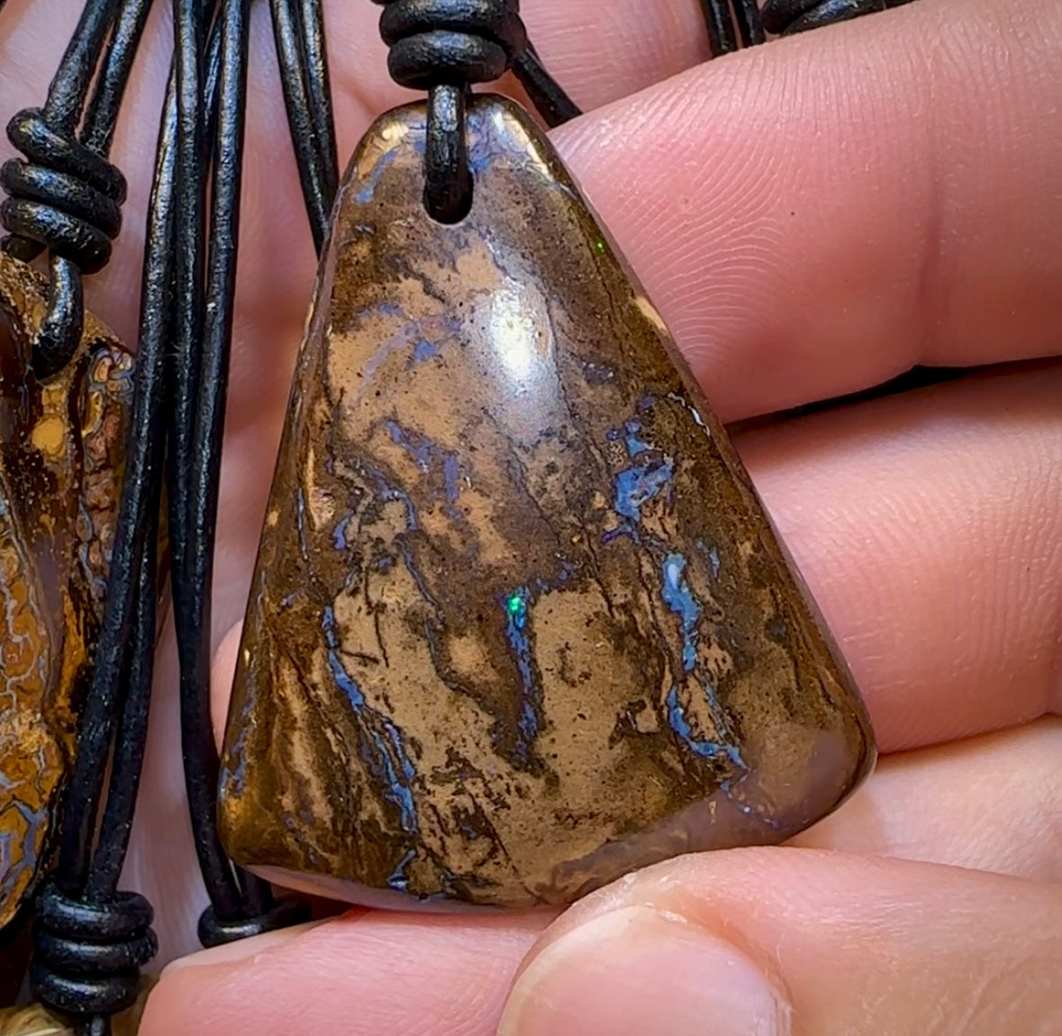 10x Drilled Yowah Boulder Opals. Bulk Wholesale Dealers Package - Opal Whisperers