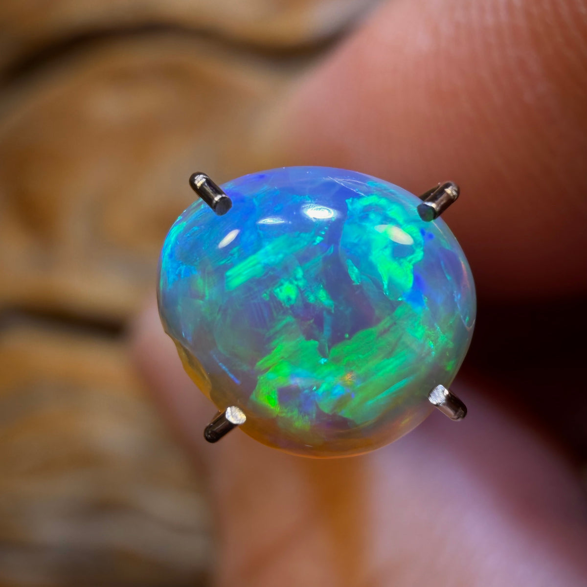 1.1cts - Lightning Ridge Crystal Opal