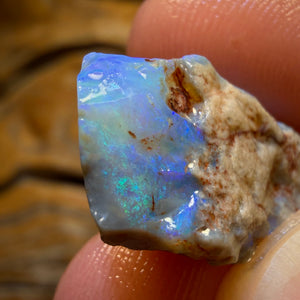 14.1cts - Lightning Ridge Dark Opal Rough Piece
