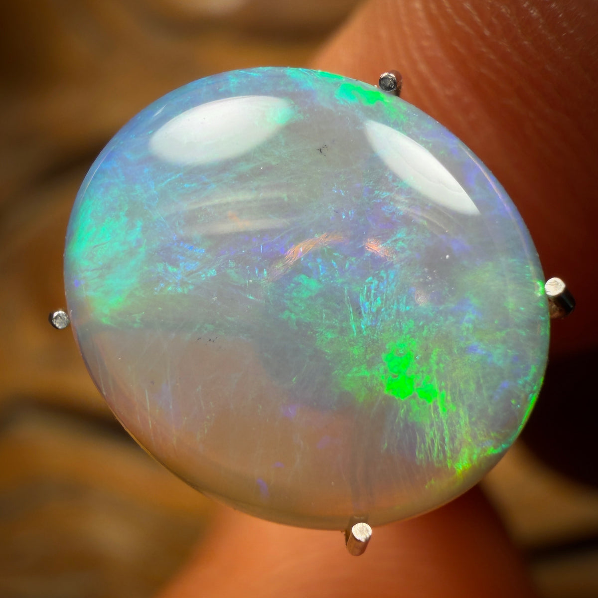 3.4cts - Lightning Ridge Crystal Opal