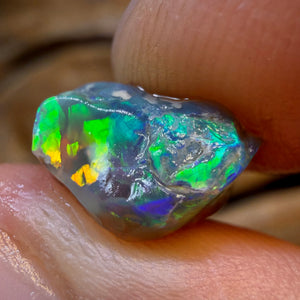 HDW 5.1cts - Lightning Ridge Dark Crystal Opal Rough Piece