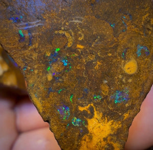 🔒154.7cts - 3x Australian Boulder Opal Rough Parcel