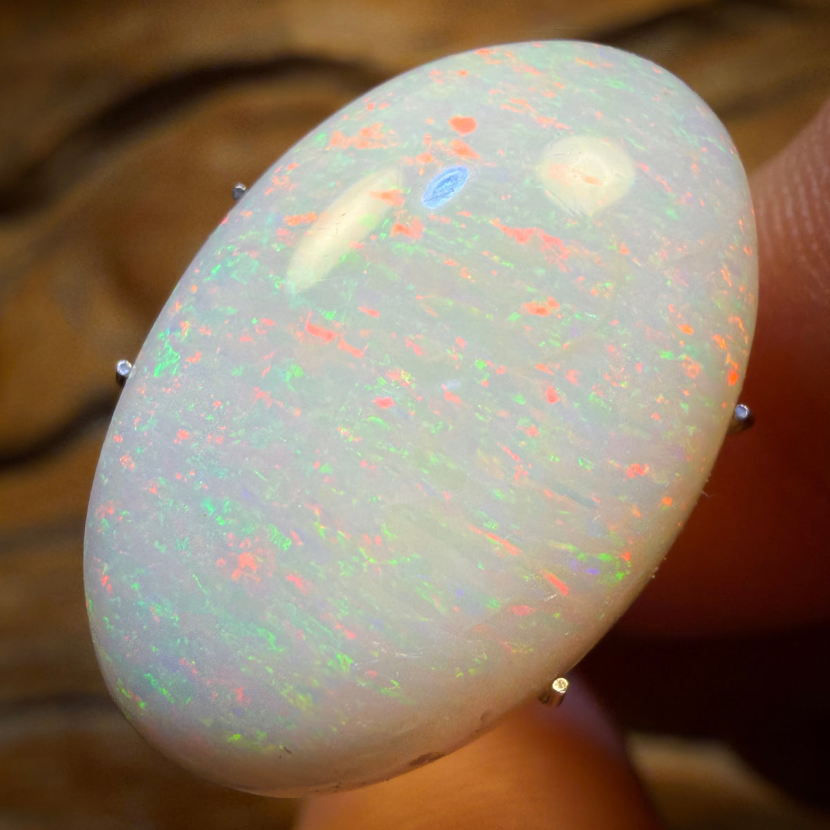 15.1cts - South Australian White Opal from Coober Pedy
