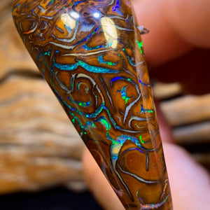 21.4cts - Tribal Queensland Boulder Opal from Yowah