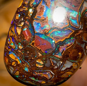 17.1cts - Tribal Queensland Boulder Opal from Yowah