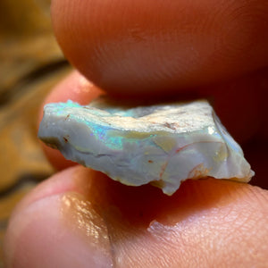 8.6cts - Lightning Ridge Dark Opal Rough Piece