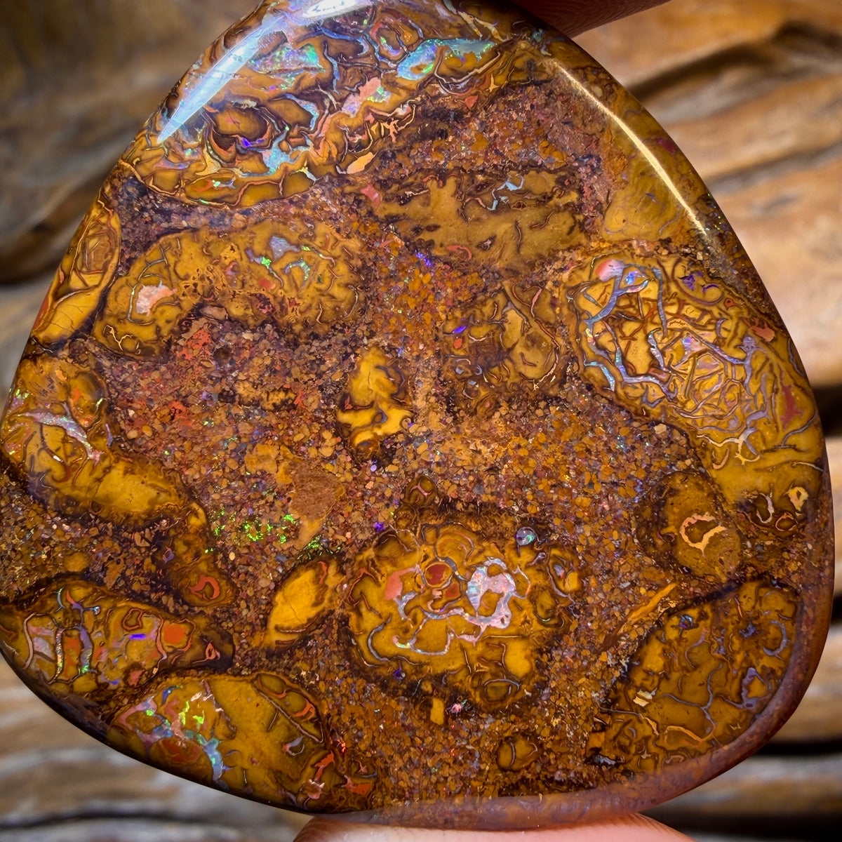TGIF 103.9cts -  Yowah Nut Conglomerate Opal. Australian Opal $1/ct