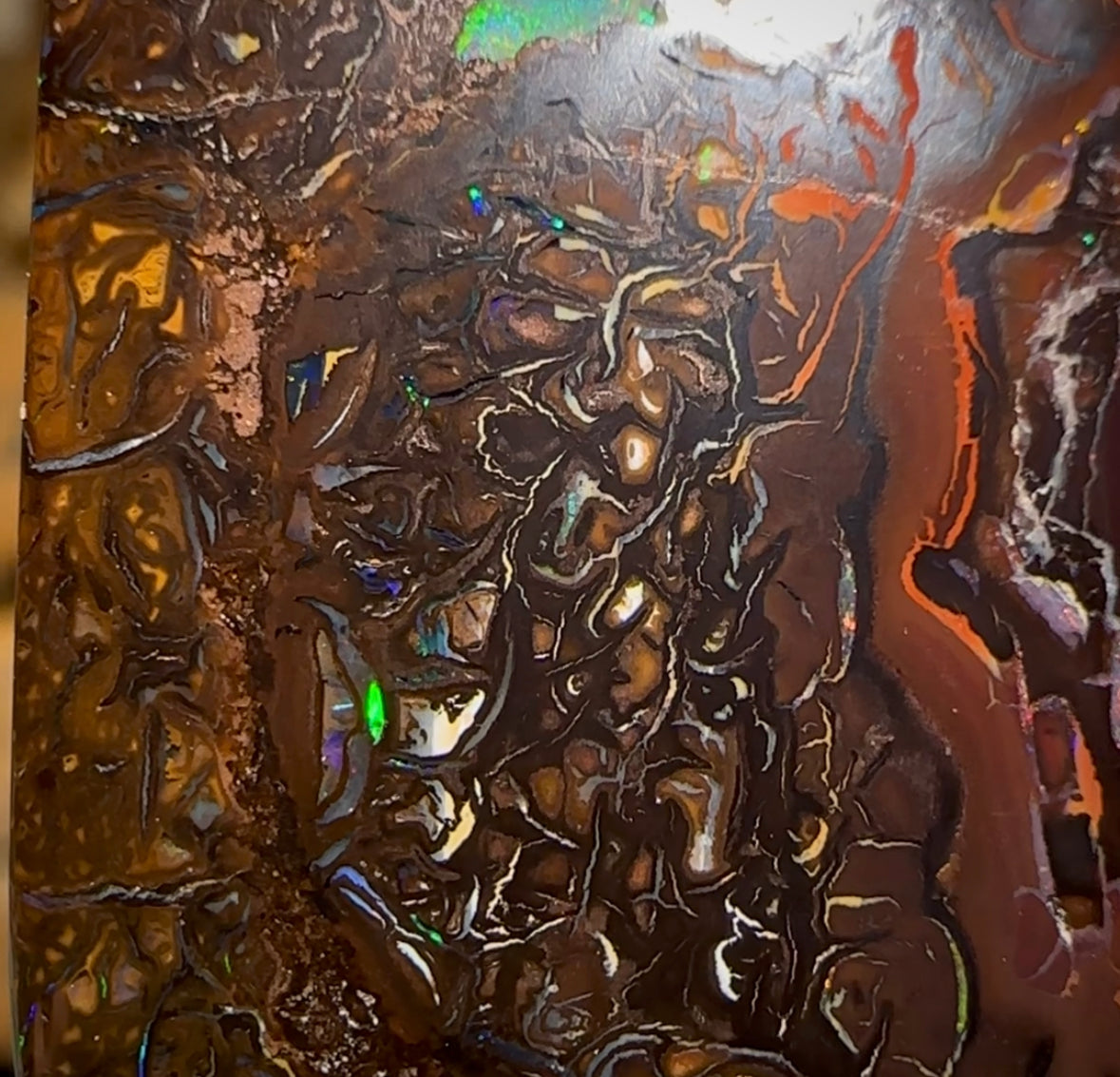 37cts - Queensland Boulder Opal from Koroit - Opal Whisperers