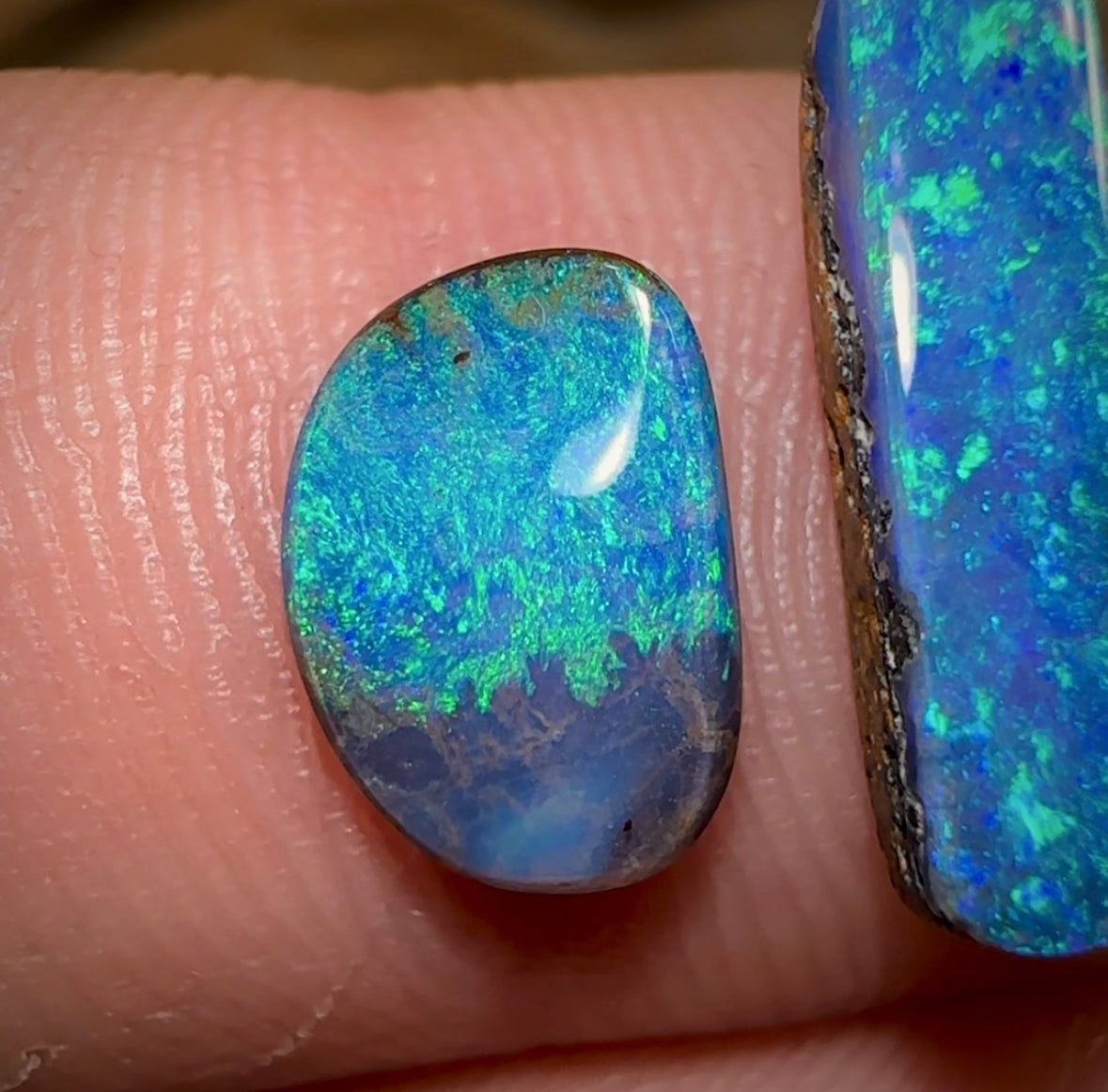 (Template) 4.9cts - 3x Loose Queensland Boulder Opals. Wholesale Parcel - Opal Whisperers