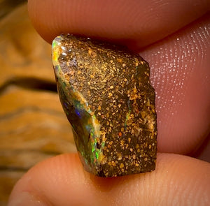 🔨 AUCTION 🔨 13.9cts - Queensland Boulder Seam Opal Rough Piece
