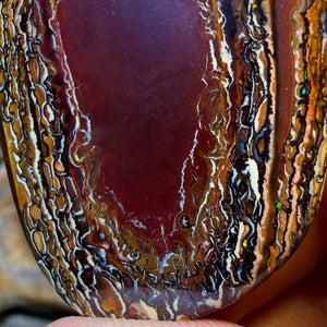 OpalFest BargainCard! 131.1cts - Art of Opal Style Tribal Queensland Boulder Opal. Australian Opal