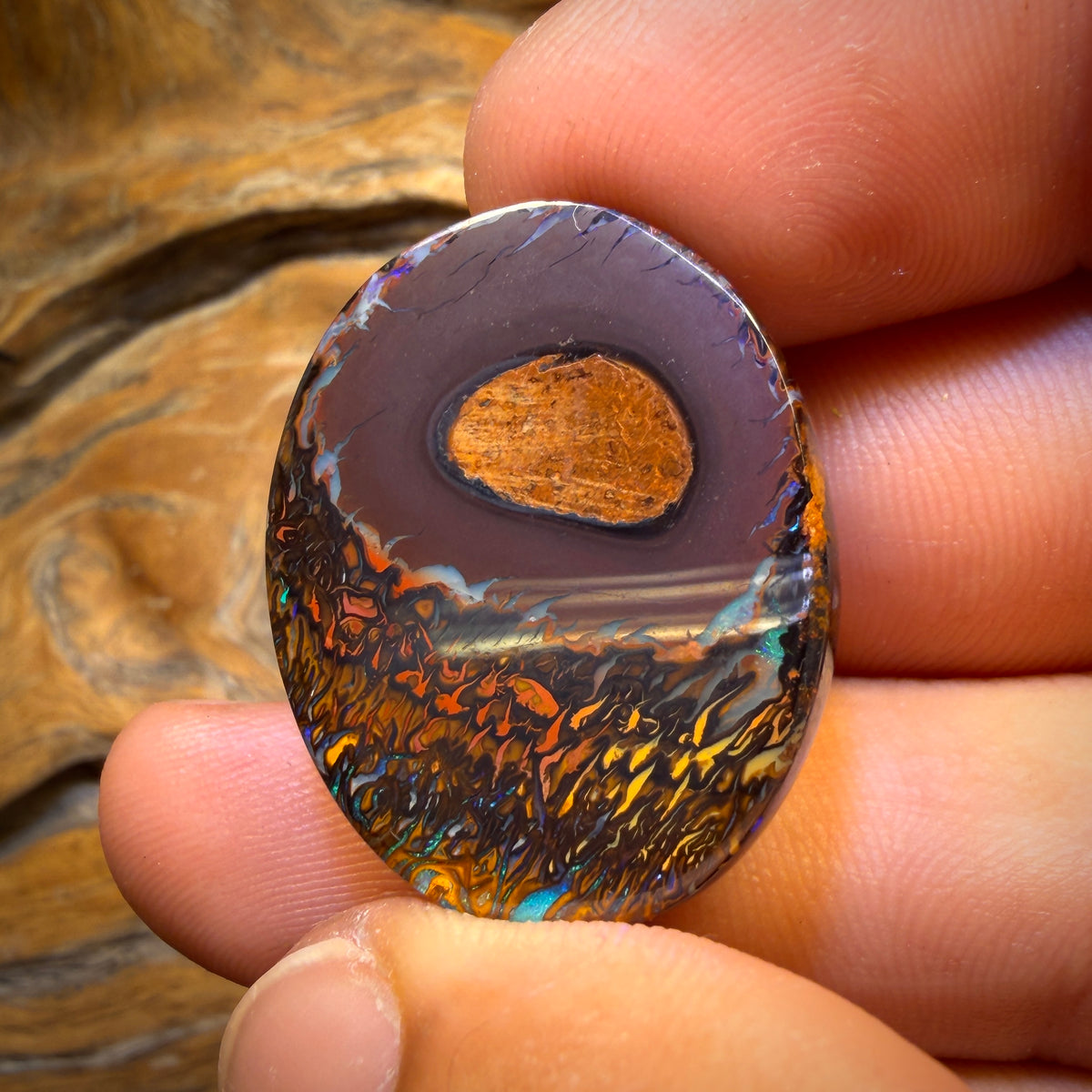 69.7cts - Tribal Queensland Boulder Opal from Yowah