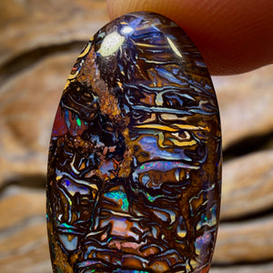 26.4cts - Tribal Queensland Boulder Opal from Yowah