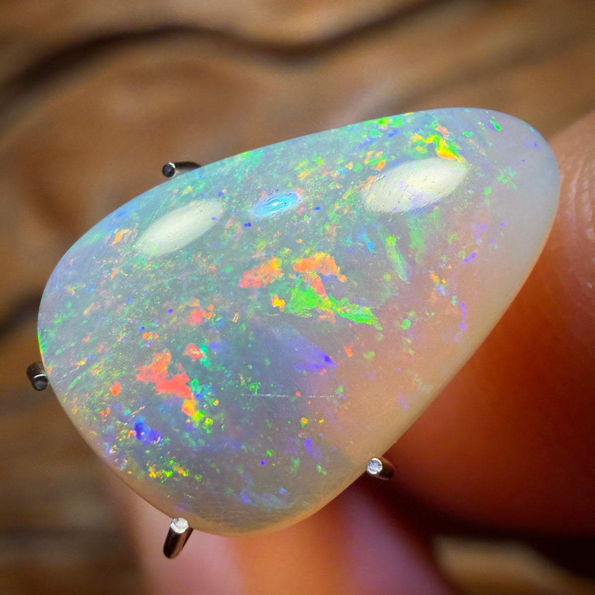 4.05cts - Südaustralischer Kristallopal aus Andamooka