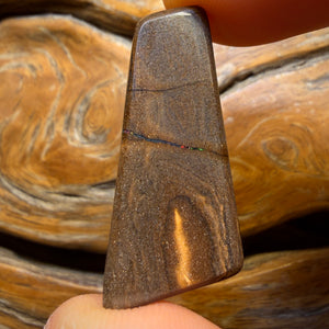 “Set in Stone” - Private Collector Acquisition - “Red Carpet” 19.9cts - Top Australian Boulder Seam Opal