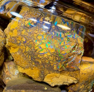 127.6g - Jar of Rough Australian Boulder Opal