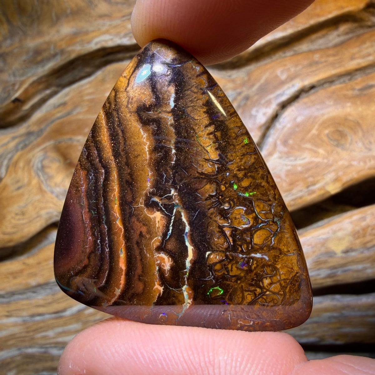TGIF 105.7cts - Tribal Queensland Boulder Opal. Australian Opal $1/ct
