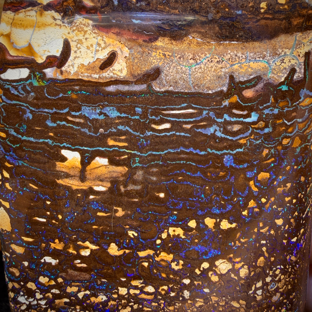 919.5cts - Large Tribal Australian Boulder Opal Polished Specimen