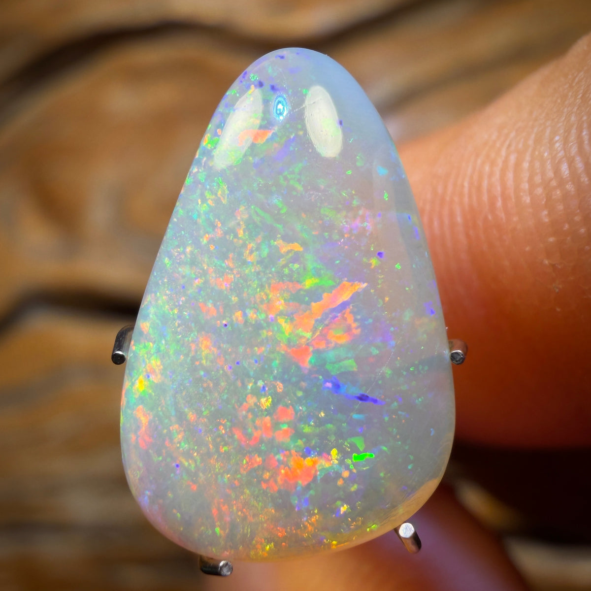4.05cts - South Australian Crystal Opal from Andamooka